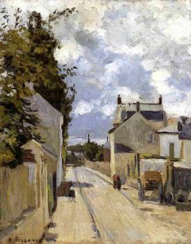 卡米耶 畢沙羅 Rue de l'Hermitage, Pontoise 卡米耶 畢沙羅 Rue de l'Hermitage, Pontoise